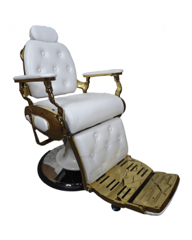 Барбершоп кресло "Пабло Уайт"