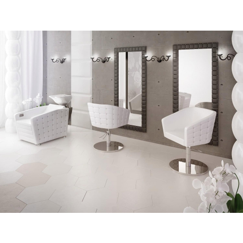 Парикмахерский комплект "Гламрок" белый