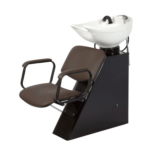 Парикмахерская мойка "Елена" с креслом "Контакт"