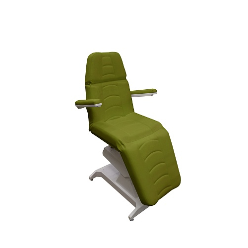 Косметологическое кресло "Ондеви-4", 4 электропривода, откидные подлокотники, педали управления