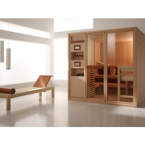 Сауна "Effegibi Master Line Square Leather"