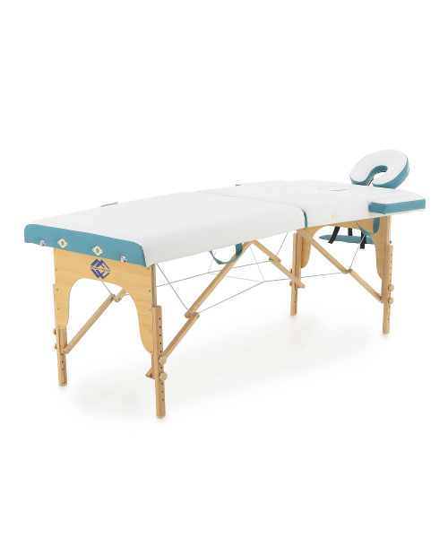 Массажный стол складной деревянный "JF-AY01" 2-х секционный NEW