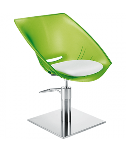 Кресло парикмахерское "GINEVRA CONFORT TRANSPARENTE"