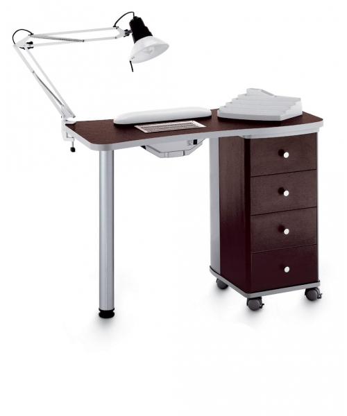 Стол маникюрный с вытяжкой "204 LХ W"